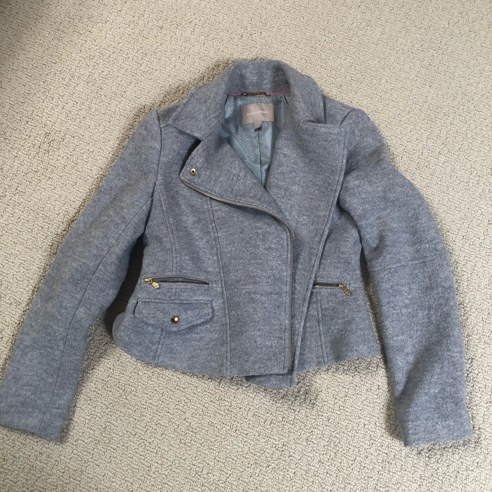 Banana republic wool blend jacket size medium